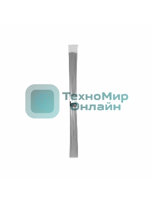 Термоусаживаемая трубка Rexant 12,0/6,0 мм, серая, упаковка 50 шт. по 1 м