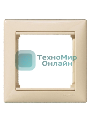 Рамка Legrand 774351 Valena 1 пост слоновая кость