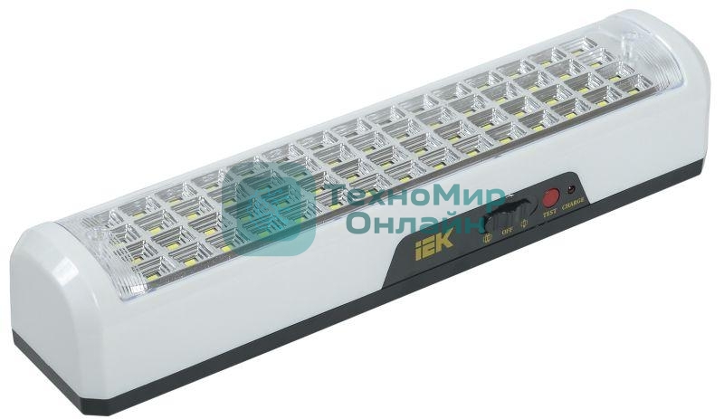 Светильник ДБА 3928 аккумулятор 15ч 12Вт IEK LDBA0-3928-60-K01