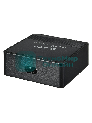 Сетевое зарядное устройство ACD-P605U-V1B 60Вт, 5xUSB 1PD+1QC+3Smart, 3.6~20В/3А RTL