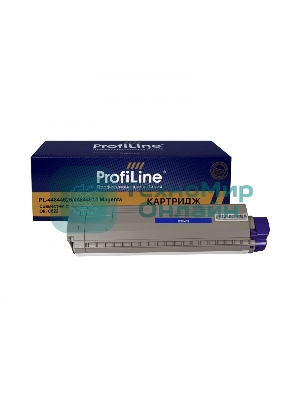 Картридж ProfiLine PL-44844626/44844614 (44844614) для принтеров Oki C822 Magenta 7300 копий