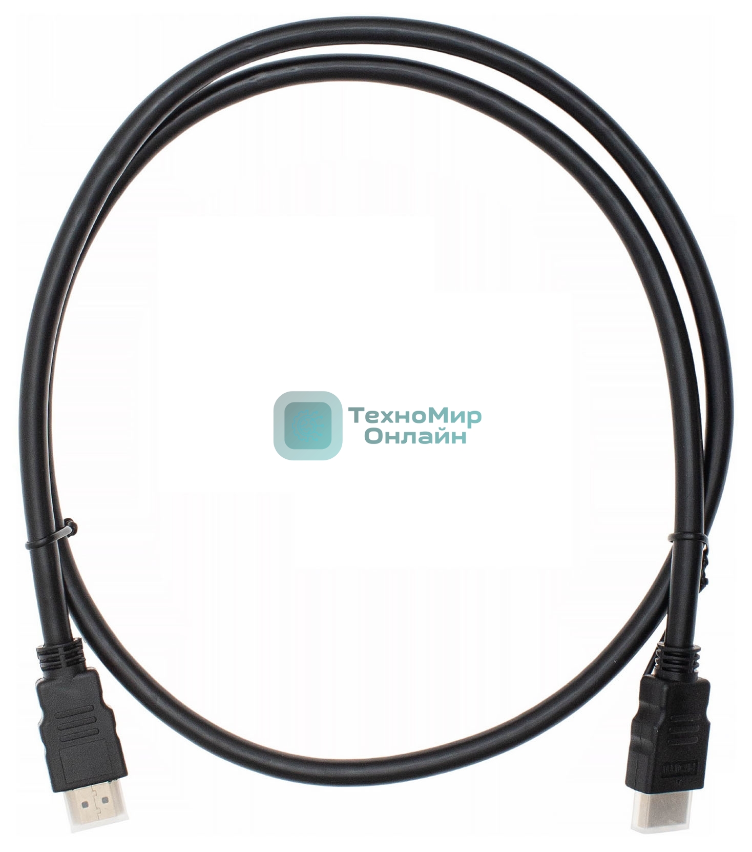 Кабель аудио-видео Cactus CS-HDMI.1.4-1 HDMI (m)/HDMI (m) 1м. позолоченные контакты черный