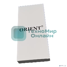Разветвитель-сетевая карта USB 3.2 Gen1 (USB 3.0) ORIENT JK-340N (5 Гбит/c), порты: 3xUSB-A + RJ45 Gigabit Ethernet, RTL8153, 100/1000 Мбит/с, кабель USB Type-A, алюминиевый корпус, серебристый (33308)