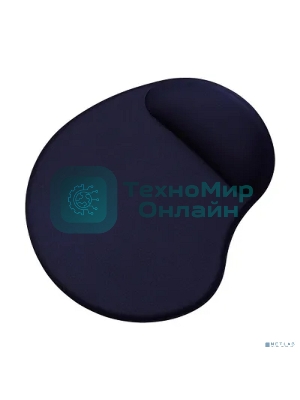 Коврик для мыши Buro гелевый, голубой, 230х205х25