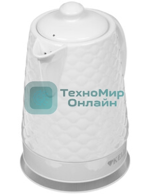 Чайник электрический керамический Kelli KL-1340,Объем: 1.8 л