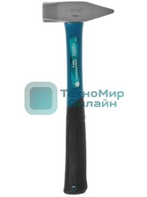 Молоток слесарный Gross 10279 1000 г, квадратный боек, фиберглассовая обрезиненная рукоятка