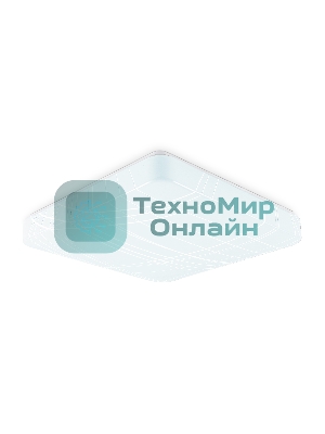 Потолочный светодиодный светильник Ambrella light FZ1152 WH белый 30W 6400K 370*370*85 (Без ПДУ)