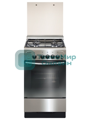 Плита газовая Gefest ПГ 3200-06 К62 серебристый, конфорок 4 шт, духовка 42 л, 50 см x 85 см x 57 см