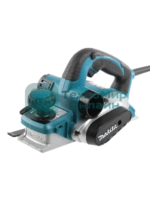 Рубанок Makita KP0810 850 Вт,16000 об\м, ширина-82мм, глуб-4мм, 3.2кг, кор, парал упор