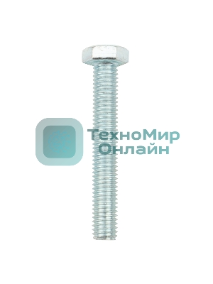 Болт шестигранный Kranz DIN 933, 8х55, короб (20 шт./уп.)