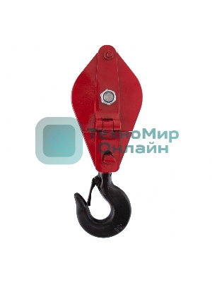 Блок монтажный Matrix с крюком, 1т