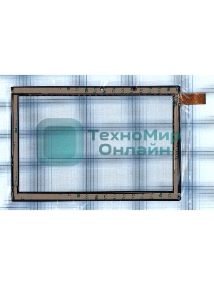 Сенсорное стекло (тачскрин) WJ2066-FPC-V2.0, черное