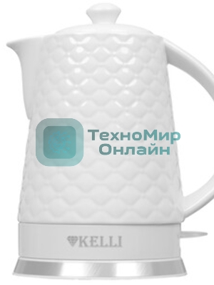 Чайник электрический керамический Kelli KL-1340,Объем: 1.8 л