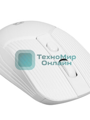 Мышь беспроводная Oklick 509MW белый, 1600 dpi, радиоканал, USB, кнопки - 4