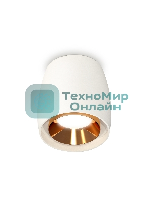 Светильник Ambrella Light XS1141004 SWH/PYG белый песок/золото желтое полированное MR16 GU5.3 (C1141, N7034)