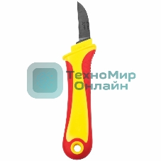 Нож монтажника Rexant нержавеющая сталь, прямое лезвие