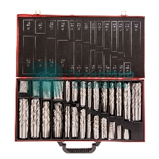 Набор сверл Matrix по металлу, 1-13 мм, 230 шт., HSS, в металлическом кейсе