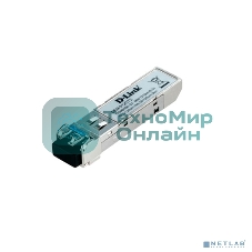 [Сетевое оборудование] D-Link DEM-312GT2/DD/F1A Модуль SFP с 1 портом 1000Base-SX+ для многомодового оптического кабеля, питание 3,3В (до 2 км)