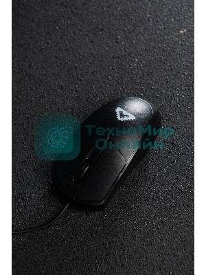 Мышь проводная БЕШТАУ М100РУ черный, 1200 dpi, USB, кнопки - 3