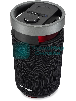 Минисистема Hyundai H-MC1241 черный 100Вт BT
