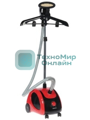 Отпариватель Centek CT-2370 черный/красный, 2200 Вт, 30 г/мин, 1600 мл