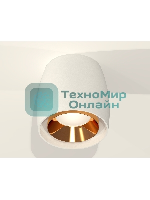 Светильник Ambrella Light XS1141004 SWH/PYG белый песок/золото желтое полированное MR16 GU5.3 (C1141, N7034)