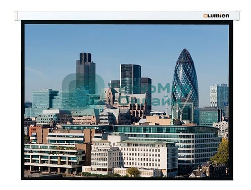Экран Lumien 153x203см LMC-100108 4:3 настенно-потолочный рулонный белый (моторизованный привод)