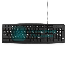 Клавиатура проводная Gembird KB-8320UXL-BL, USB, черный