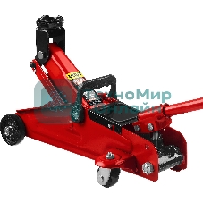 Домкрат STAYER 43152-2 RED FORCE гидравлический подкатной, 2т, 125-320мм