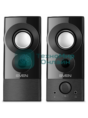 Акустическая система SVEN 357, черный (6 Вт, питание USB)