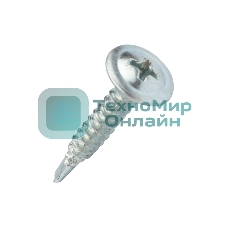 Саморез с прессшайбой Kranz ПШС сверло 4.2х25, короб (200 шт./уп.)