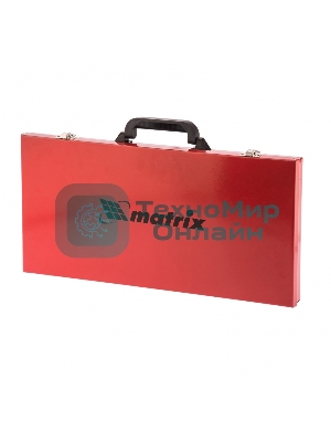 Набор сверл Matrix по металлу, 1-13 мм, 230 шт., HSS, в металлическом кейсе