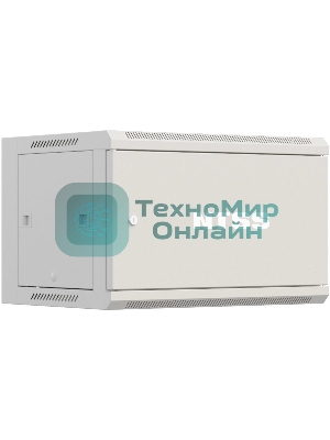 Шкаф коммутационный NTSS Премиум (NTSS-W9U6060FD) настенный 9U 570x600 мм пер. дв. металл 60 кг серый 500 мм 22 кг 220 град. 500 мм IP20 сталь