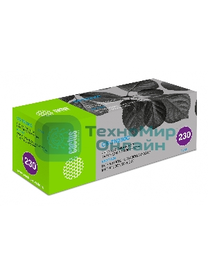 Картридж лазерный Cactus CS-TN230C голубой (1400 стр.) для Brother HL-3040/3070, DCP-9010, MFC-9120/9320