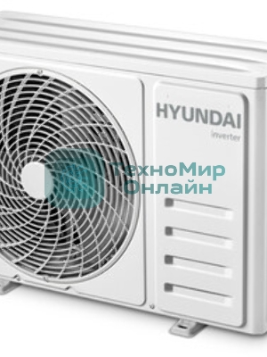 Кондиционер сплит-система Hyundai HAC-24i/T-PRO инвертор, 24000 BTU, 70 м², 31/47 дБ, охлаждение, обогрев, осушение, белый