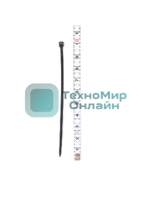 Стяжки NYT-100x2.5B пластиковые 100 мм х 2.5 мм, черные (100 шт.)