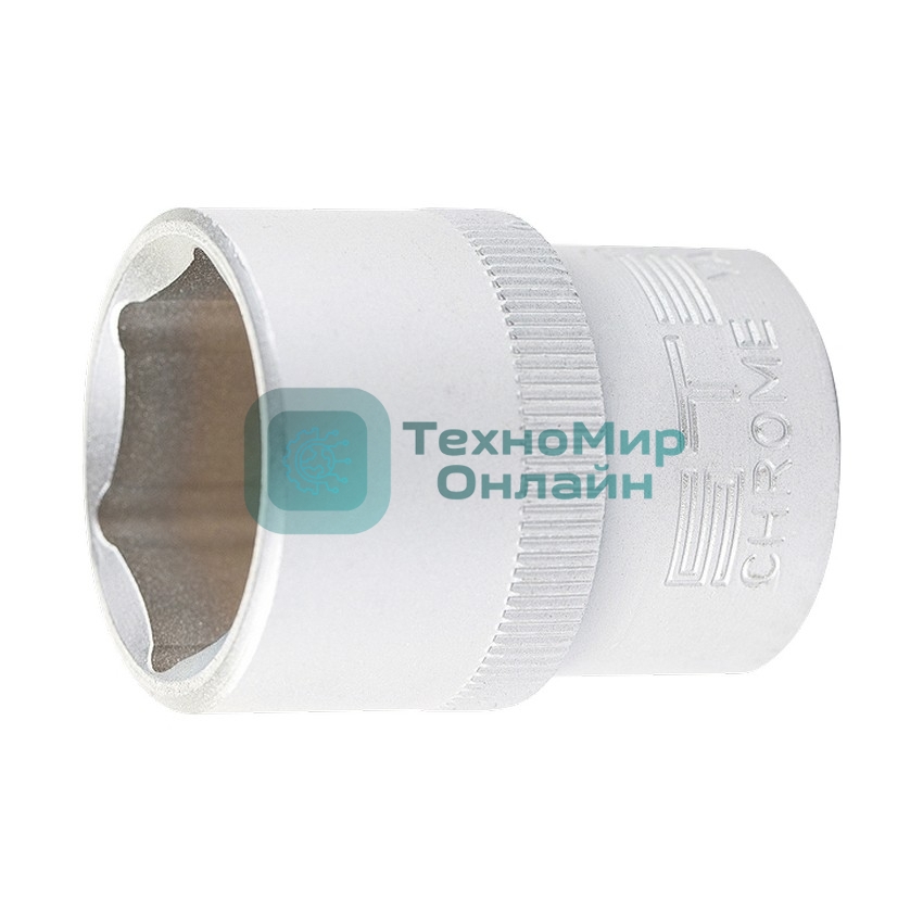 Головка торцевая Stels 12 мм, 6-гранная, CrV, под квадрат 1/2