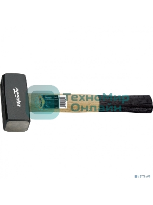 Кувалда Sparta 2000 г, кованая головка, деревянная двухцветная рукоятка