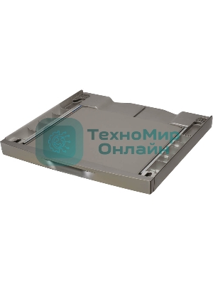 Соединительный элемент для сушильных машин Midea/Соединительный элемент для сушильных машин Midea, выдвижная полка, максимальная нагрузка на полку 16 кг, серебристый