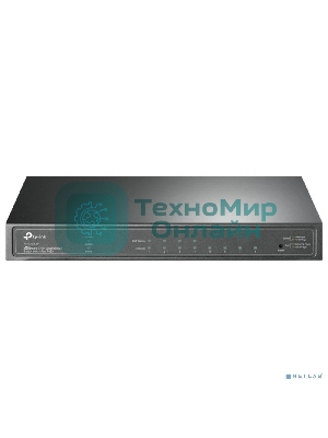Коммутатор TP-Link JetStream 8-Port Gigabit Smart Switch with 4-Port PoE+, 4× Gigabit PoE+ Ports, 802.3at/af, 62 W PoE Power, Desktop Steel CaseIntegration with Omada SDN Controller, 802.1Q VLAN, STP/RSTP/MSTP, IGMP Snooping, 802.1p/DSCP QoS, ACL, 802.1x, Radius/Tac