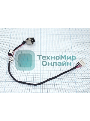 Разъем для ноутбука Toshiba C855 C855D C855D C850 L850 L850D L855 L855D c кабелем