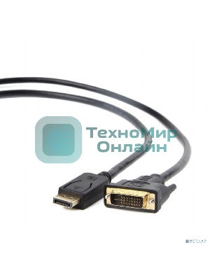 Кабель-переходник Cablexpert DisplayPort (M) в DVI-D (M) 1.8м (CC-DPM-DVIM-6)