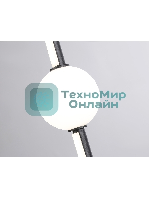 Светильник Ambrella light FL66363 BK черный 19W 4200K 190*80*1000