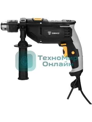 Дрель Deko DKID850W, 850 Вт, сетевая, ударная