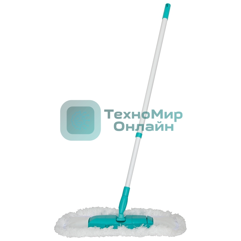 Швабра для пола Рыжий кот с насадкой из микрофибры MopM21