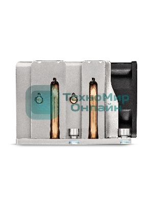 Кулер для процессора ExeGate ESNK-P0068AP4.PWM.2U.3647.Cu серебристый/черный, 60 мм, алюминий/медь, 6800 об/мин, 52 дБ, 4 pin, 205 Вт, 64.5 мм