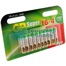 Элемент питания ААА GP GP24AA21-2CRSC5 Super Alkaline G-TECH алкалиновый, 5 шт