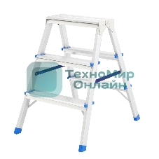 Стремянка Сибртех двусторонняя 3ст алюминиевая