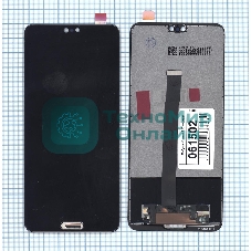 Дисплей для Huawei P20 в сборе с тачскрином черный