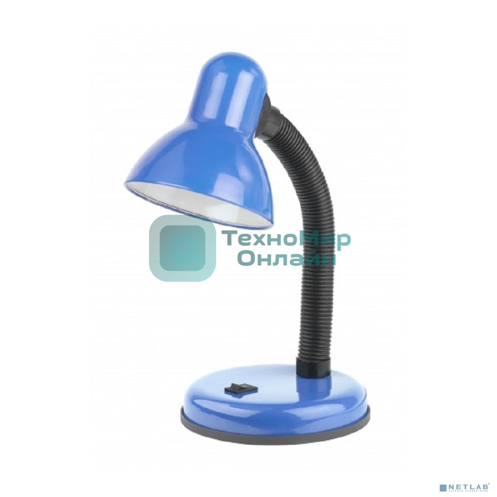 Светильник N-211-E27-40W-BU настол. син. ЭРА